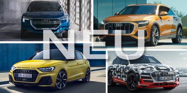 Neue Audi Modelle