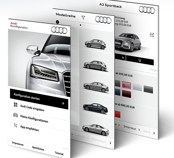 Audi Neuwagen Konfigurator