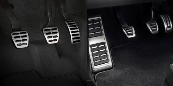 Audi Pedalkappen