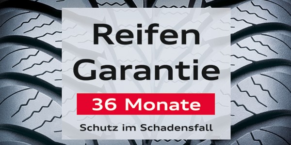 kostenlos: Audi Reifengarantie 36 Monate