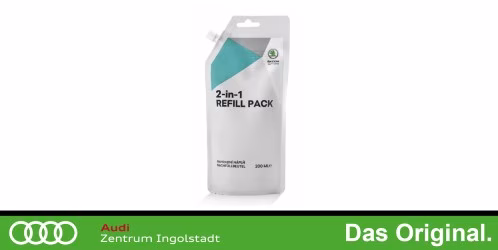 Original SKODA Nachfüllbeutel für 2-in-1 Displayreiniger 200ml 000096311AA
