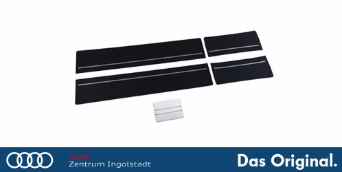 Original VW ID. Polo Schutzfolie für Einstiegsleiste Schwarz/Silber, vorne und hinten, 2FA071310  ZMD