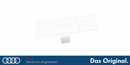 Original VW ID. Polo Schutzfolie für Einstiegsleiste transparent, vorne und hinten, 2FA071310A 908