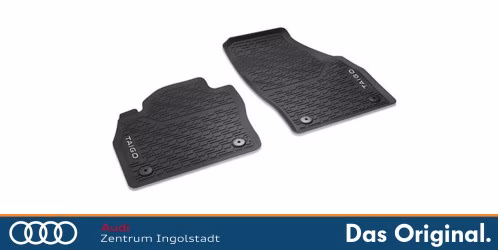 Original VW Taigo Gummifußmatten Satz Vorne 2G7061502  82V