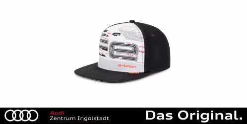 Original Audi Snapback Cap e-tron, schwarz 3132103400 Original Audi Snapback Cap e-tron, schwarz 3132103400