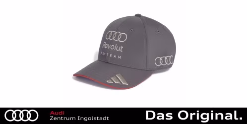 Original Audi Formula One F1 Team Baseball Cap, Grau, M 3132600202 Original Audi Formula One F1 Team Baseball Cap, Grau, M 3132600202
