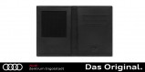 Original Audi Fahrzeugscheinhülle Leder, schwarz 3152101100