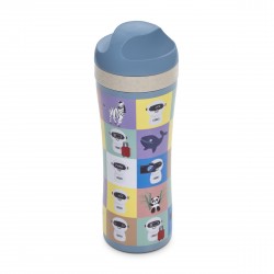 Original Audi Trinkflasche ADUI, Kinder, blau 3202301100