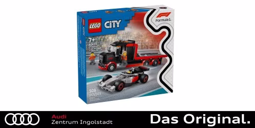 Original Audi Lego City Audi F1® gr/rot/sw mit F1® D. Truck sw 3202600020