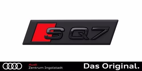 Original Audi SQ7 (4M) Schriftzug in Schwarz für die Front 4M0071805