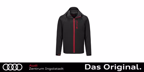 Original Audi Sport Zipoffjacke, Herren, schwarz, M 3132001703