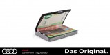 Original Audi I-CLIP the wallet, schwarz/silber 3152000700