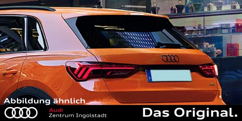 Original Audi Ringe in Schwarz für das Heck Q5 / SQ5 (FY) 80A071802