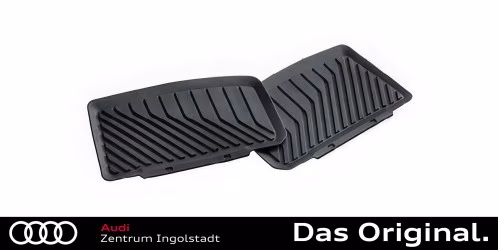 Original Audi e-tron GT / RS e-tron GT Gummifußmatten Satz Hinten 4J3061511 041
