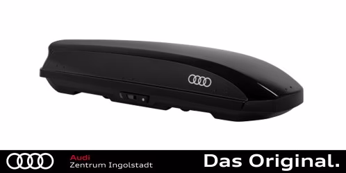 Original Audi Ski- und Gepäckbox, brillantschwarz, 250 l 4K0071200  Y9B