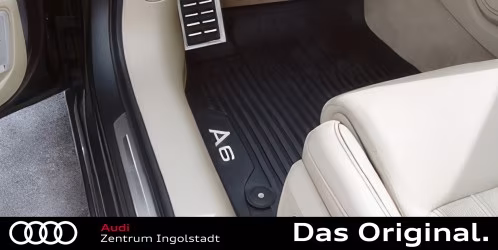 Original Audi A6/S6/RS6 (4K) Gummifußmatten Vorne 4K1061501  041