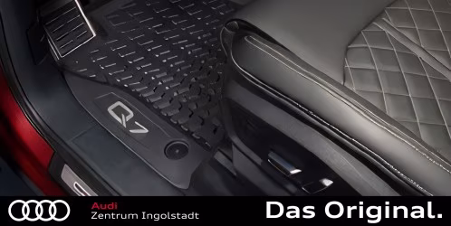 Original Audi Q7 (4M) Gummifußmatten Satz Vorne 4M1061221C 041