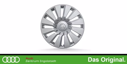 Original Skoda Scala/Kamiq Radzierkappen / Nabenkappen Satz "Tekton" "6,0J x 16" 657071456