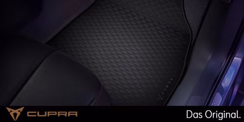 Original SEAT CUPRA Tavascan Gummifußmatten Satz Vorne + Hinten 5FL061500  041