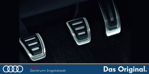 Original VW Pedalkappenset für Schaltfahrzeuge, Linkslenker 5G1064200