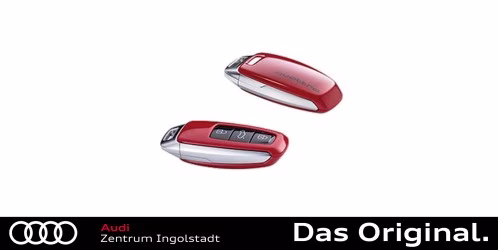 Original Audi Schlüsselblende tangorot mit quattro Schriftzug 	4N0071208B Y3U