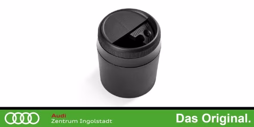 Original Skoda Ascher mit Gehäuse, soul (schwarz) 000061142B