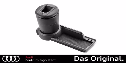 Original Audi Q6 e-tron / S Q6 e-tron Ablage mit Aschereinsatz in der Mittelkonsole vorn, 85E061140B