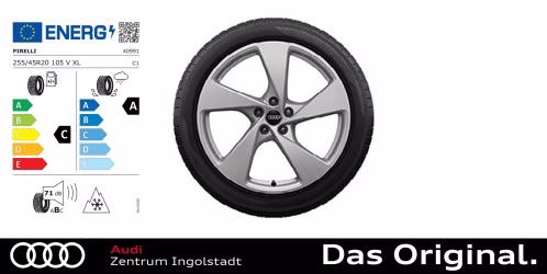Original Audi Q5 (GU) Winterkomplettradsatz 5-Arm 20 Zoll Pirelli SCORPION WINTER 2 255/45 R20 105V XL Original Audi Q5 (GU) Winterkomplettradsatz 5-Arm 20 Zoll Pirelli SCORPION WINTER 2 255/45 R20 105V XL
