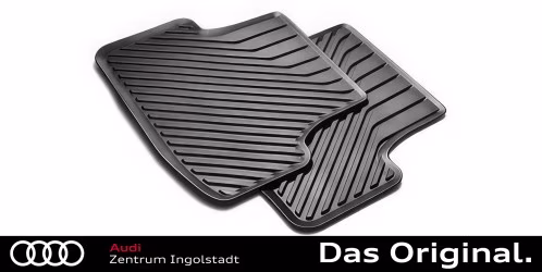 Original Audi A3 (8V) Sportback/Limousine Gummifußmatten Hinten mit Verclipsung 8V5061512  041