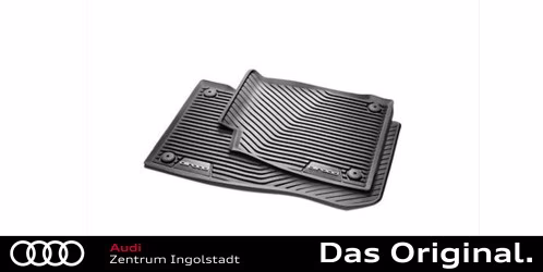 Original Audi A4 Allroad Gummifußmatten Vorn, schwarz 8W9061221  041