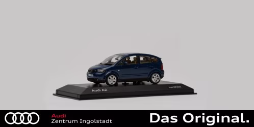Original Audi A2, Brillantblau, 1:43 A5-5801