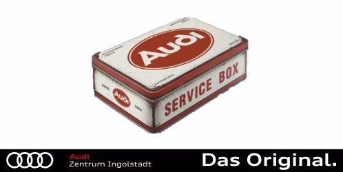 Original Audi Vorratsdose "Audi Oval" - Service Box A8-8025