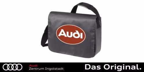 Original Audi Umhängetasche "Audi Oval", anthrazit A8-8608