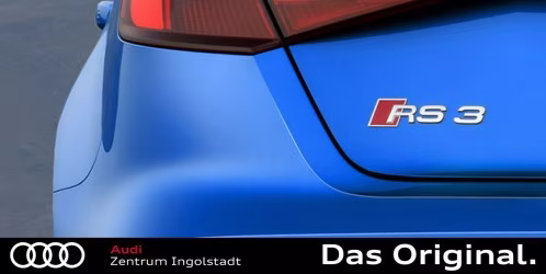 Original Audi RS3 Schriftzug Chrom 8P0853740  2ZZ