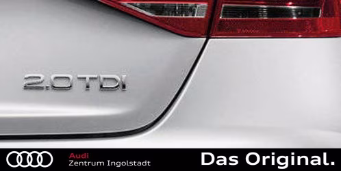Original Audi 2.0 TDI Schriftzug 8P0853743G 2ZZ