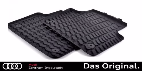 Original Audi Q7 / SQ7 / Q8 / SQ8 (4M) Gummifußmatten Satz Hinten, ohne Befestigungspunkte 4M1061512A 041