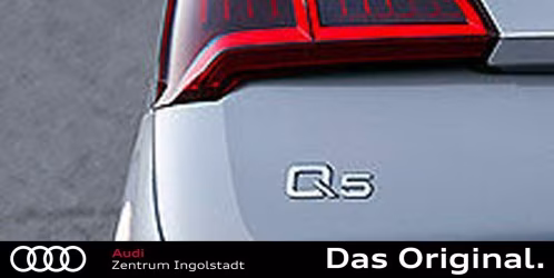 Original Audi Q5 Schriftzug Chrom 8R0853741  2ZZ
