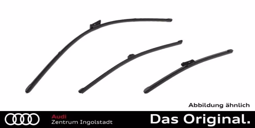 Original Audi Q7 / SQ7 (4M) Wischerblätter / Scheibenwischer Satz Vorne + Hinten / 4M1998002 + 4M0955425A