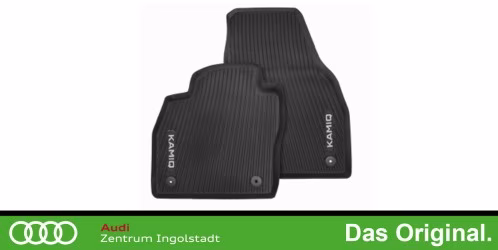 Original Skoda Kamiq Gummifußmatten Satz Vorne 658061502