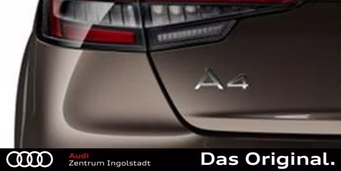Original Audi A4 Schriftzug Chrom 8H0853741  2ZZ