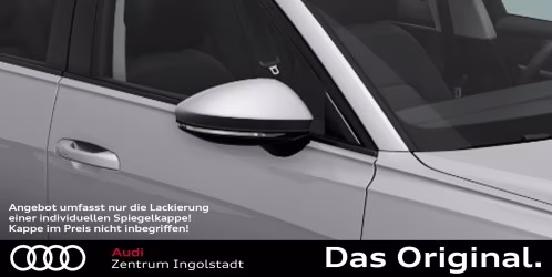 Lackierung einer Spiegelkappe in Fahrzeug Farbe (Kappe nicht im Preis inbegriffen!)