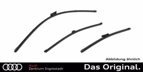 Original Audi Q6 e-tron Wischerblätter / Scheibenwischer Satz Vorne + Hinten / 85H998002+4KE955425A
