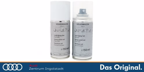 VW, Audi und Seat Lackspray Set LC9A; Pure White / Carrarweiss LLS0U6C9A