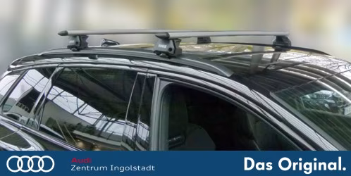 Grundträger für VW Tiguan mit erhöhter Reling