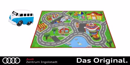 Original VW Junior City Playmat inkl. blauer VW Samba Z  058770