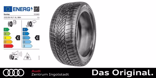 Original Dunlop Winterreifen SP Winter Sport 4D AO 225/50 R17 XL 98H Kostenlose Zustellung im Umkreis von 40 KM! Original Dunlop Winterreifen SP Winter Sport 4D AO 225/50 R17 XL 98H Kostenlose Zustellung im Umkreis von 40 KM!