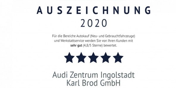 5 Sterne Bewertung 2020