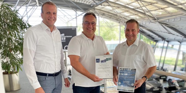 Siegerurkunde „Top 100“ - Volkswagen OTLG