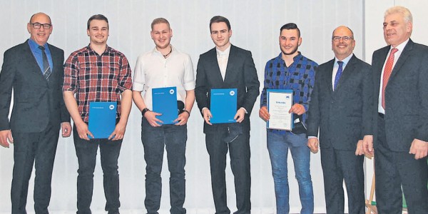 Gesellenbriefübergabe der Prüfungsbesten