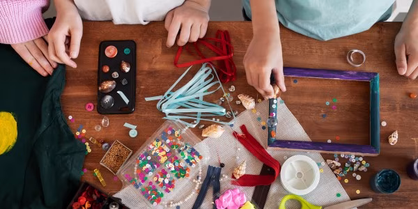 Kinder-Kreativstation